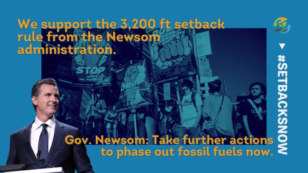 Last Thursday, Governor Newsom announced CalGem's draft rule requiring new oil and gas well drilling to have 3,200ft (~1km) setbacks from homes, schools, community centers and other sensitive receptors.