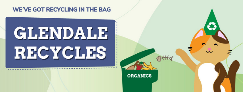 City of Glendale, CA on X: What can & can't go in your organics recycling  container? ✓ Food scraps can be placed in a clear plastic bag with yard  trimmings in your