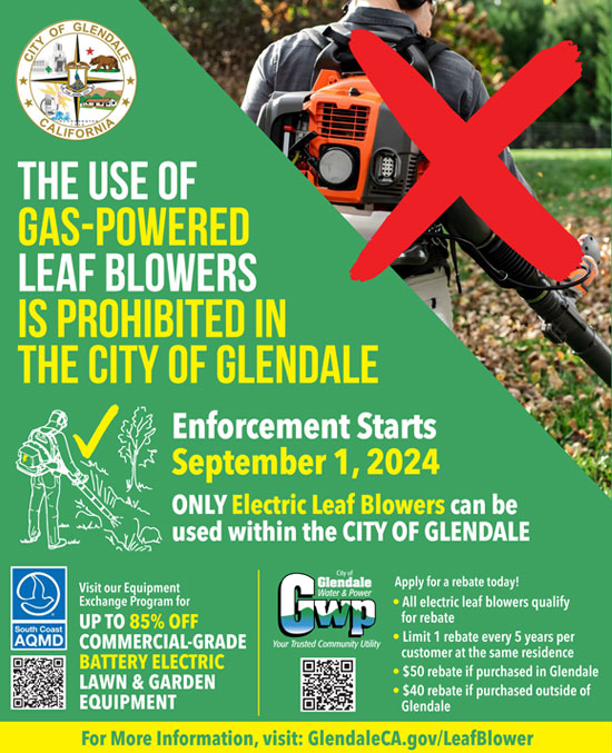 Enforcement of Gas Leafblower Ban Begins Sept 1