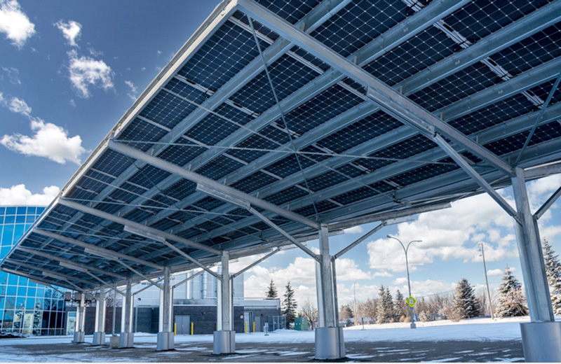 The proposed solar project at the Sports Complex is one of six, phase-one City Owned Solar projects that will help generate local clean energy in Glendale. The canopy solar at the Sports Complex parking lot will have a 1,343 kW capacity, generating over 2 million kWh of clean solar energy annually and provide shade (a bonus!) for parked cars.